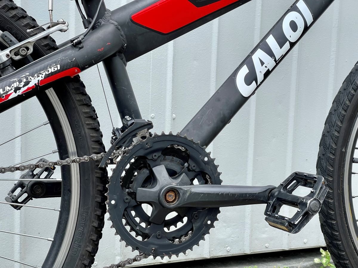 Caloi TRS 18V Preto e Vermelho D rien Bike Shop