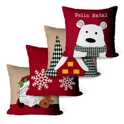 kit 4 urso polar de natal