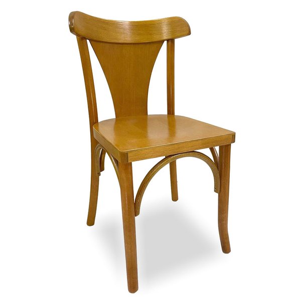 cadeira de madeira gourmet italia perfil