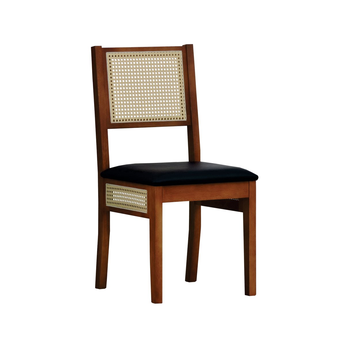 cadeira telinha lateral amendoa preto 1