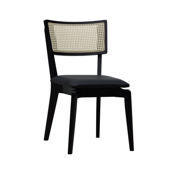 cadeira fendi preta corano preto 1