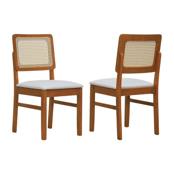 kit 2 cadeiras lyon telinha natural corano bruma