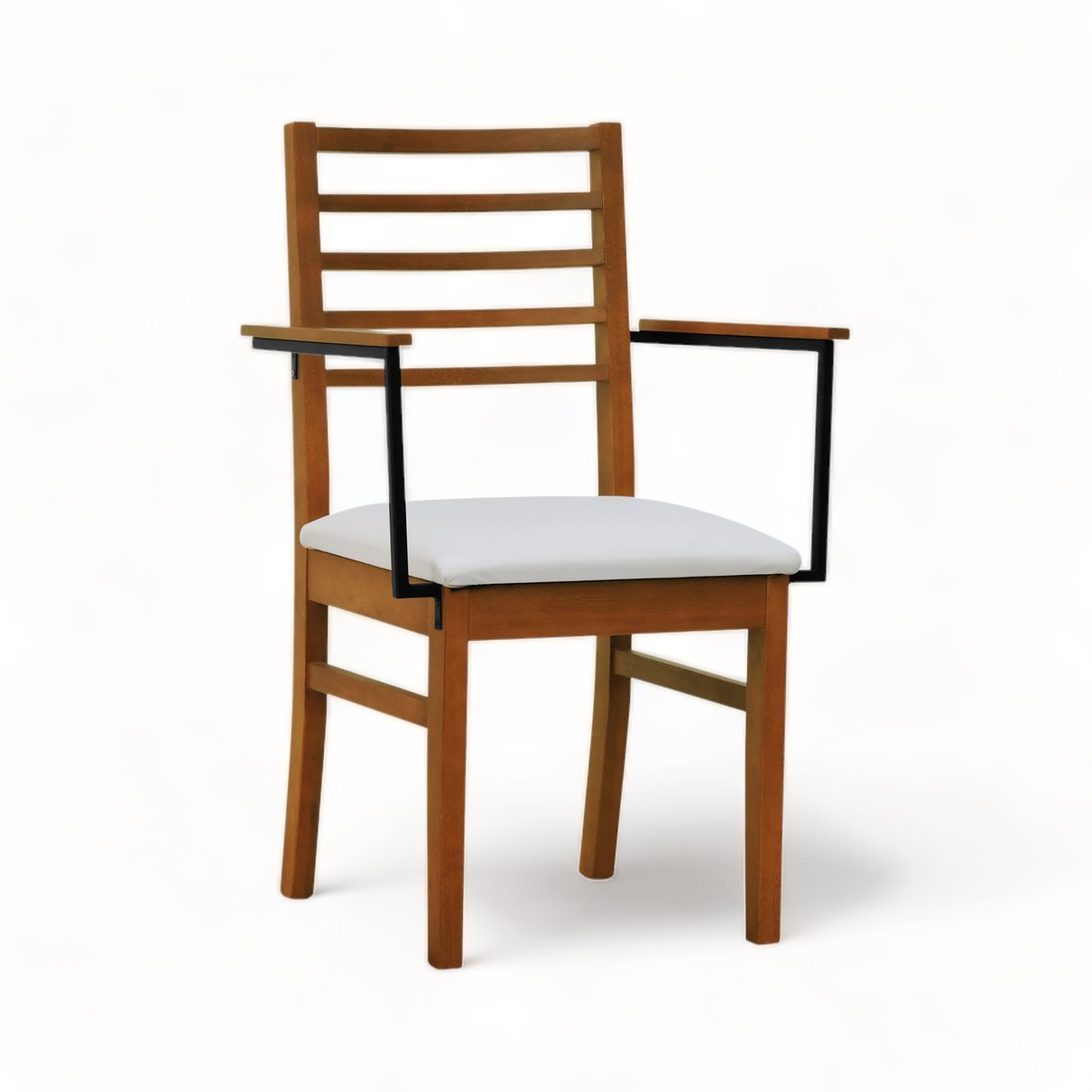 cadeira tie com bracos corano bege sombra