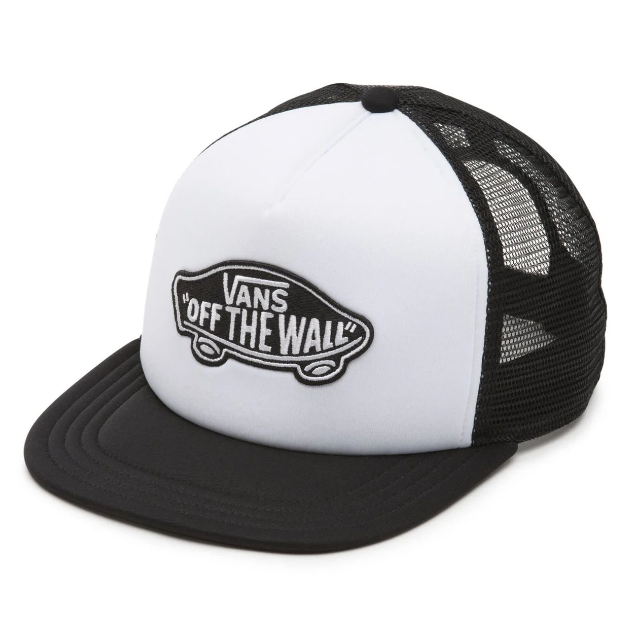 Boné Vans Classic Patch Trucker White Black 