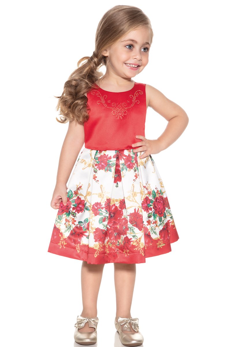 Vestido infantil marca store paraiso