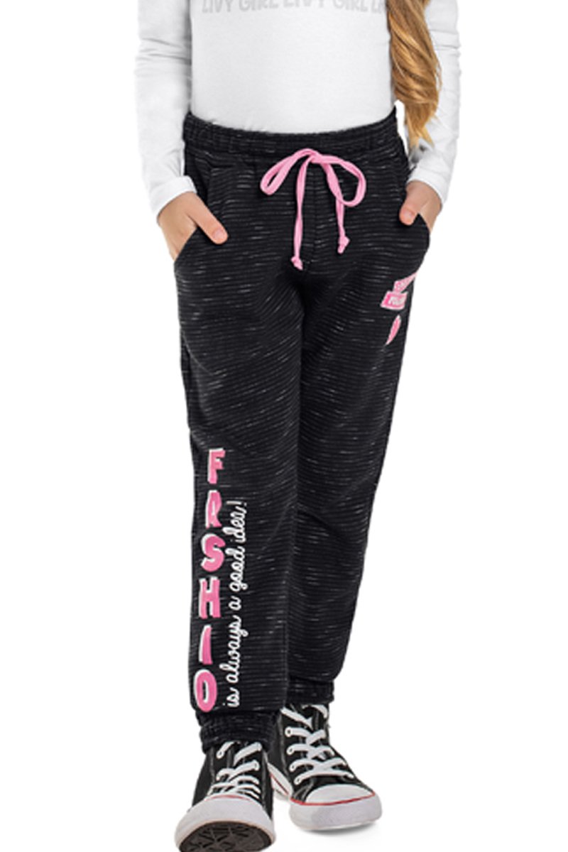 Calça moletom feminina store infantil