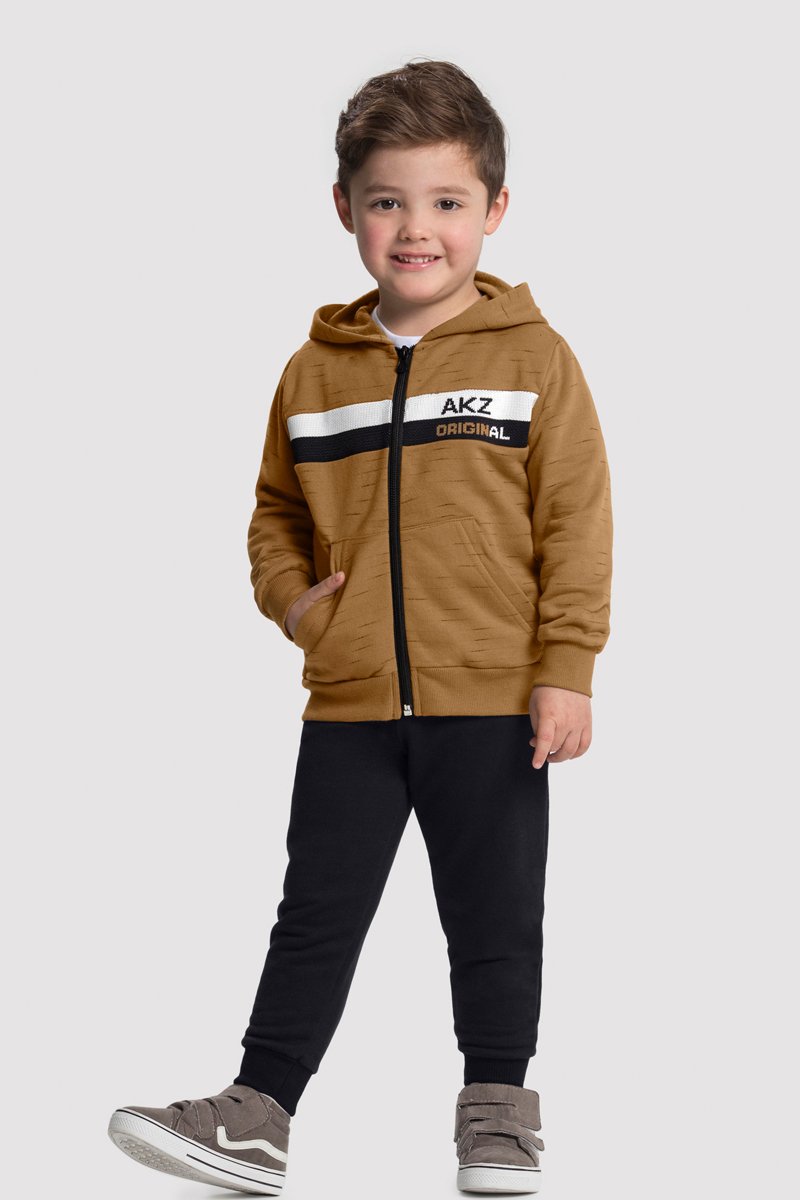 Conjunto infantil de moletom 2024 masculino