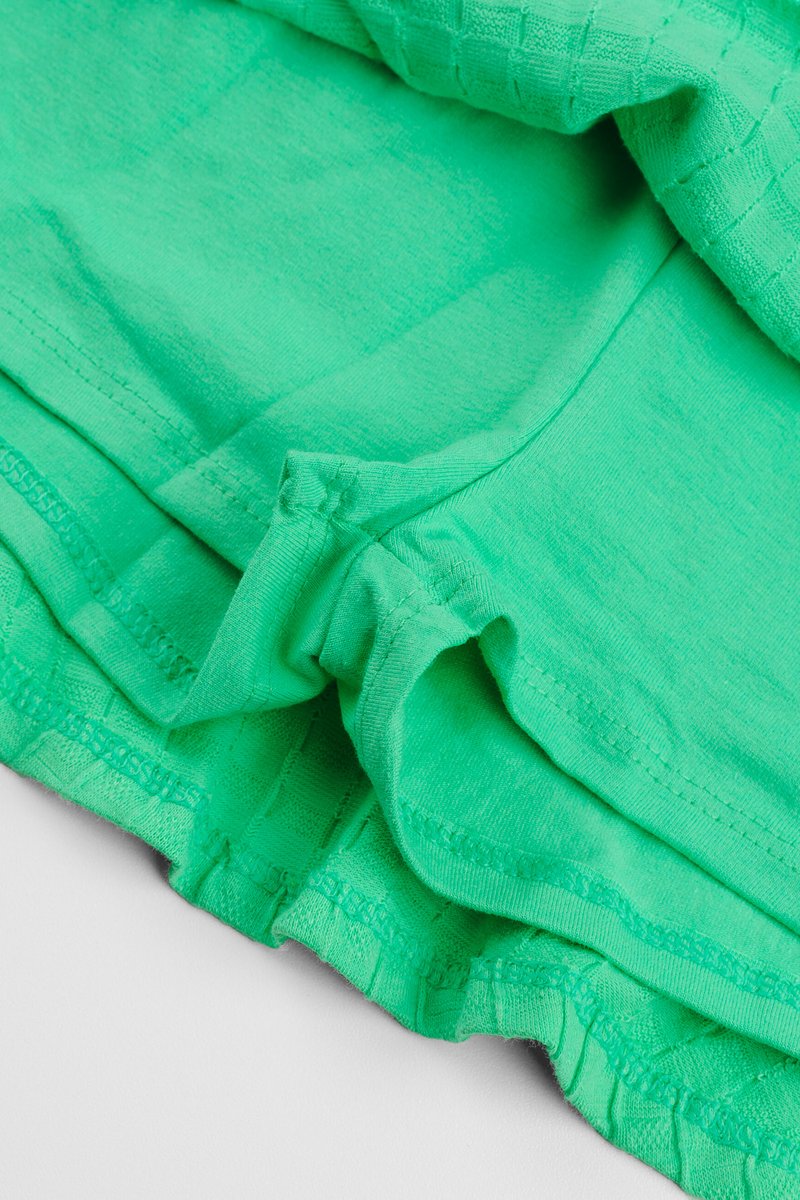 Blusa Cropped Juvenil MOD.ME em Cotton na cor Verde Limão - Pilili Moda  Infantil