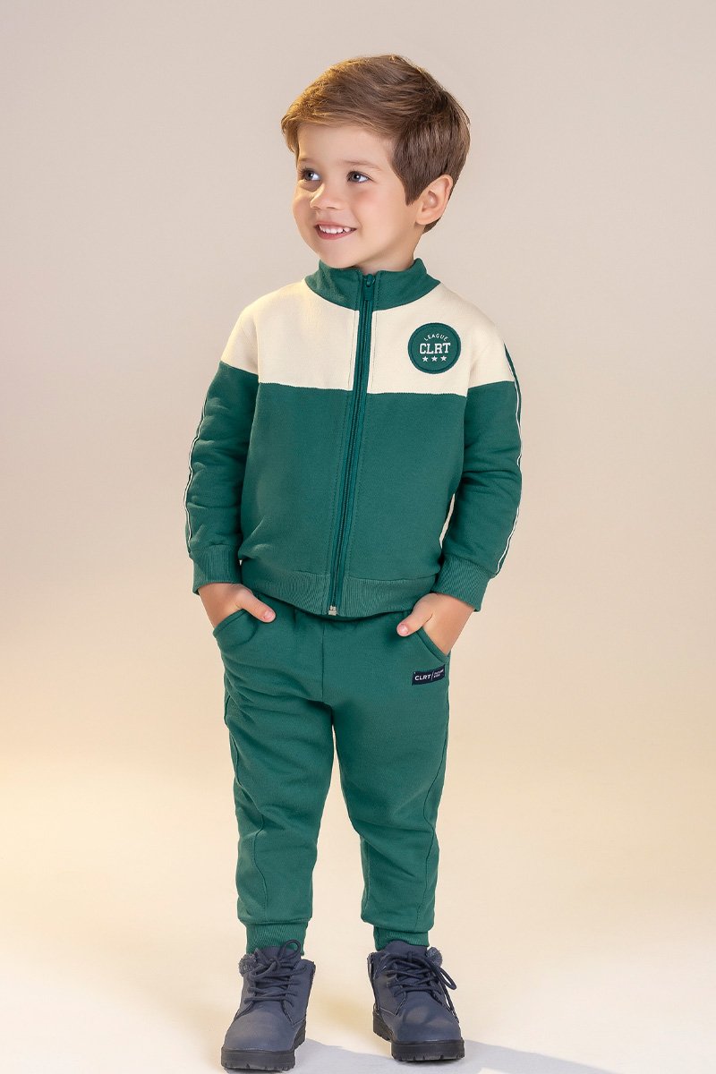 Conjunto Moletom Infantil Menino