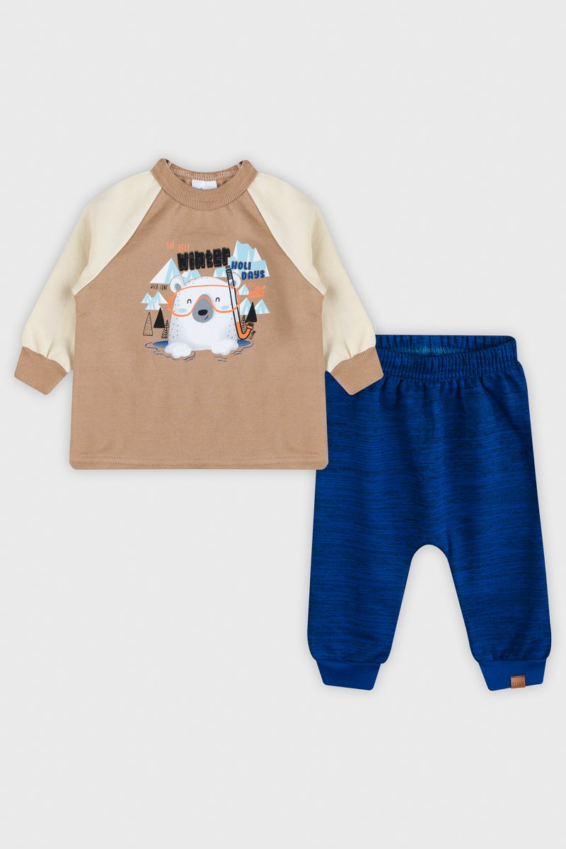 Conjunto moletom 2024 bebe menino