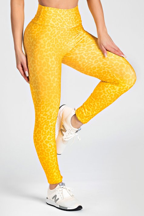 Formma Champion Leggings Gold Amarelo-Laranja