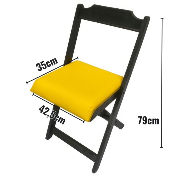 Mesa Dobrável 70x70 Com 4 Cadeiras De Madeira Dobrável Retrátil