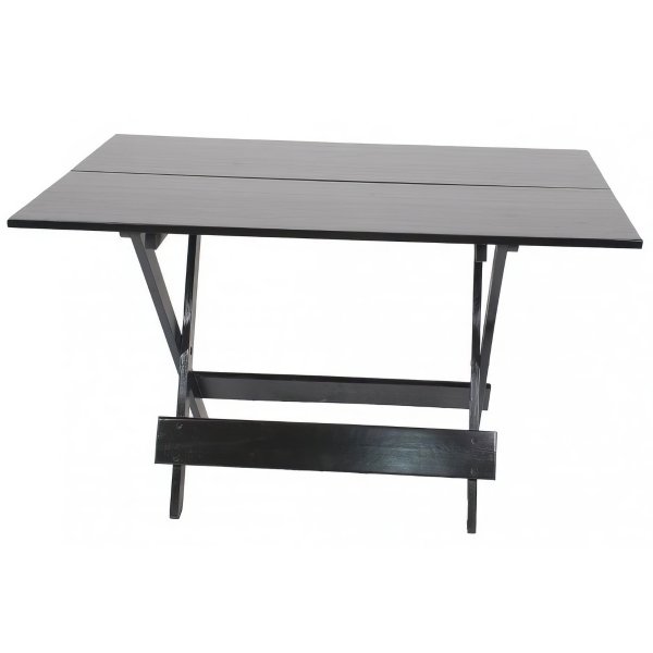 Conjunto Dobrável de Mesa 120x70 com 1 Mesa e 4 Cadeiras em