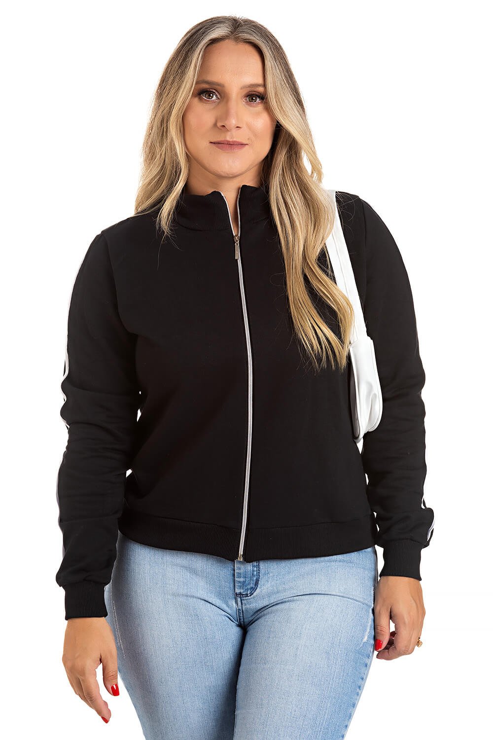 Moletom 2024 bomber feminino