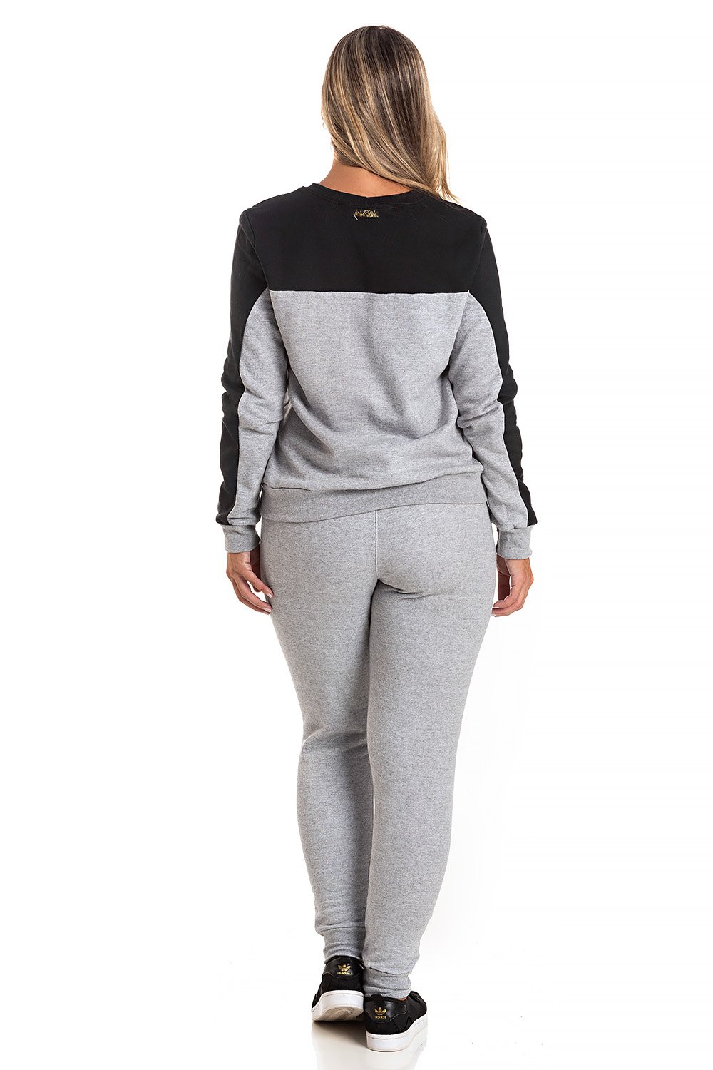 Conjunto Moleton Confort Peluciado Aurora Mescla