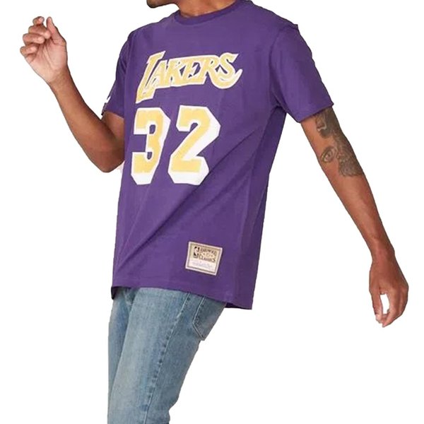 Camiseta Magic Johnson Lakers Niños ✔️ Baloncesto Mitchell & Ness
