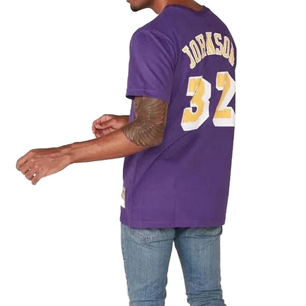 Camiseta Magic Johnson Lakers Niños ✔️ Baloncesto Mitchell & Ness