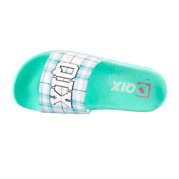 Chinelo slide qix xadrez