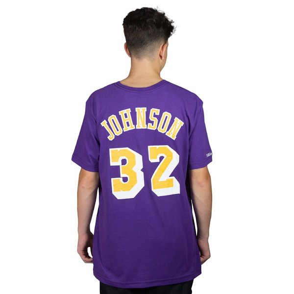 Camiseta Magic Johnson Lakers Niños ✔️ Baloncesto Mitchell & Ness