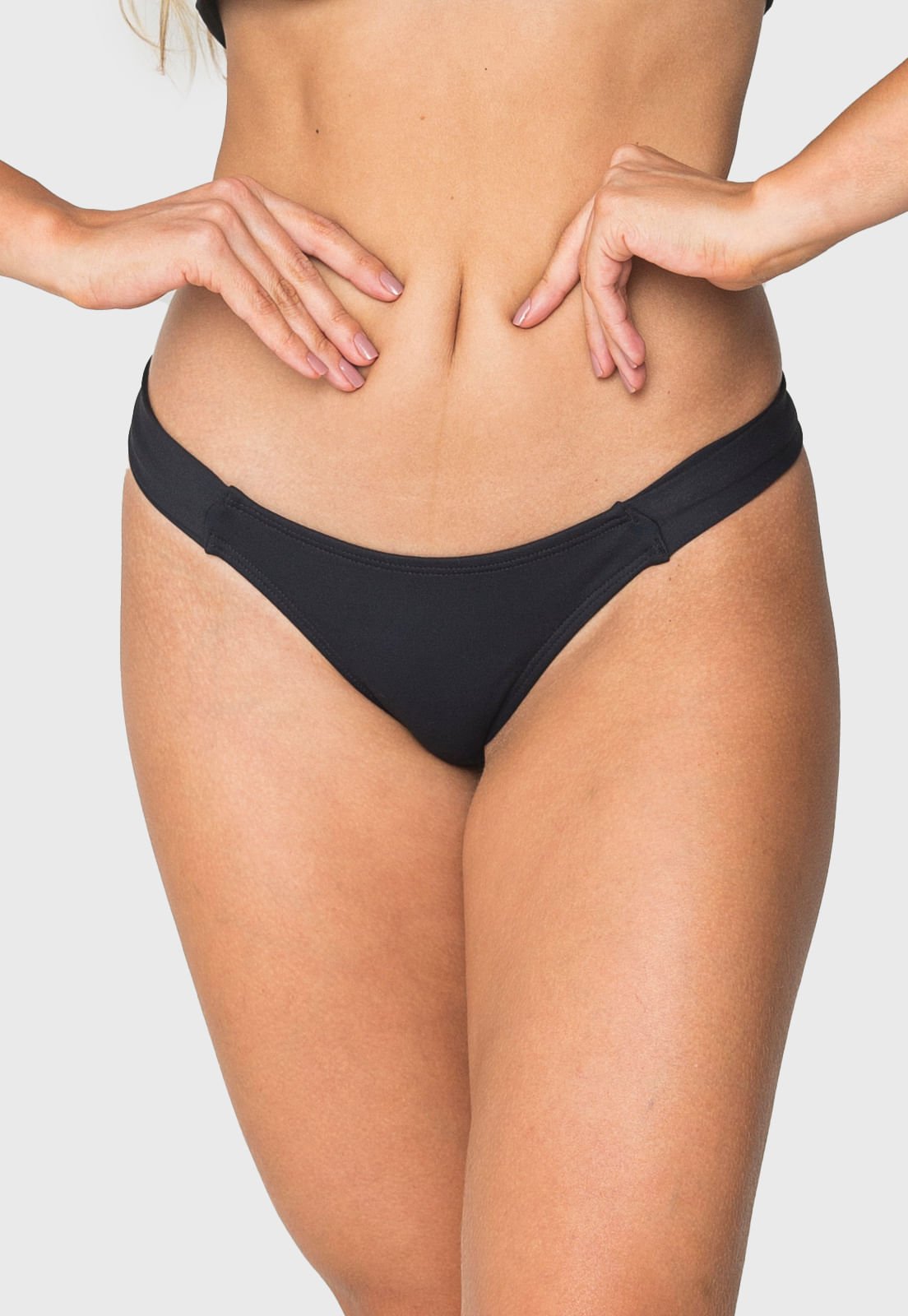 Calcinha de Biquíni Asa Delta Preta Calcinha de Biquíni Asa Delta Preta