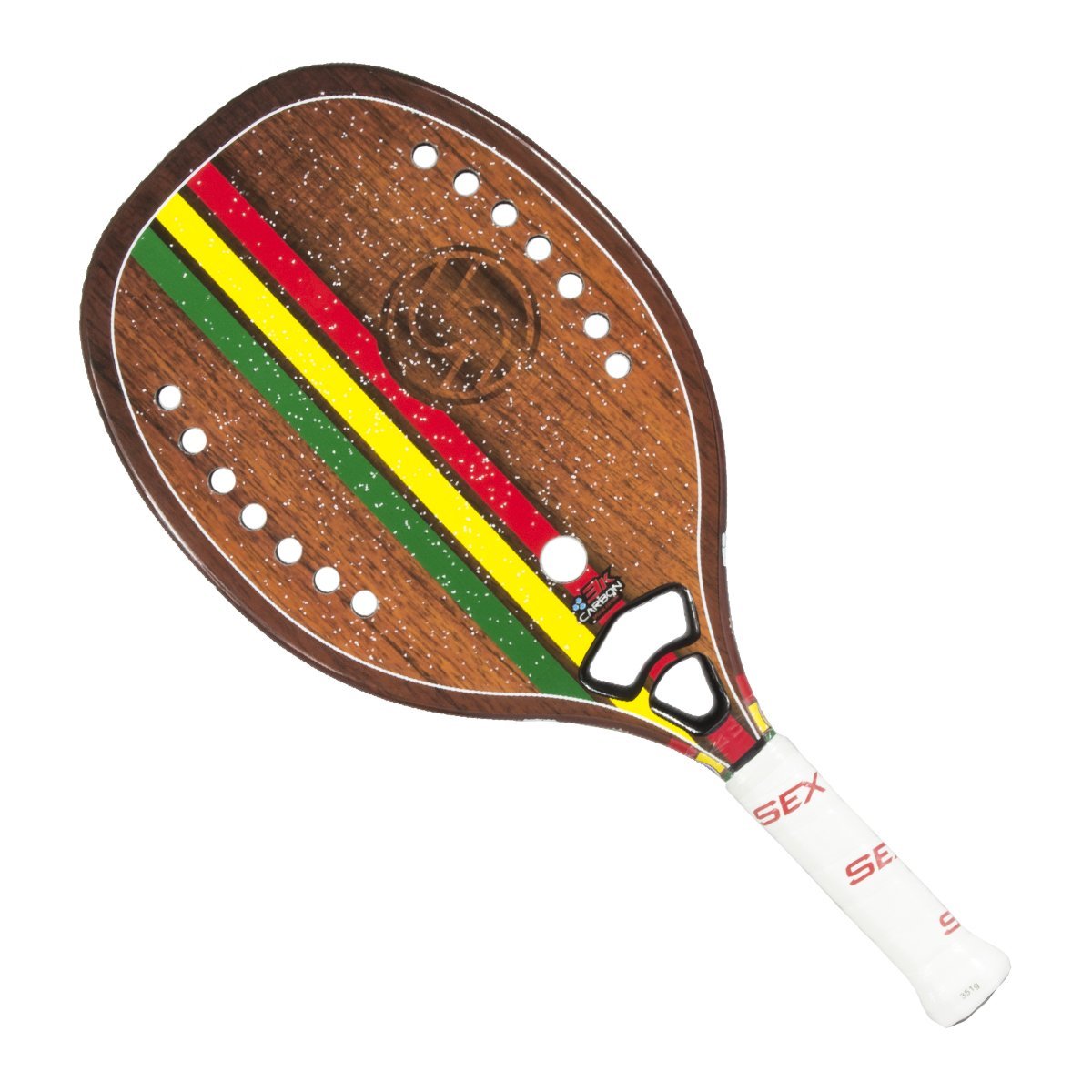 Raquete De Beach Tennis Sexy Rasta Woody Carbon K