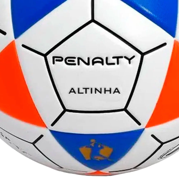 Bola Futevôlei Penalty Altinha XXI - Laranja e Pr - Amarelo+Preto