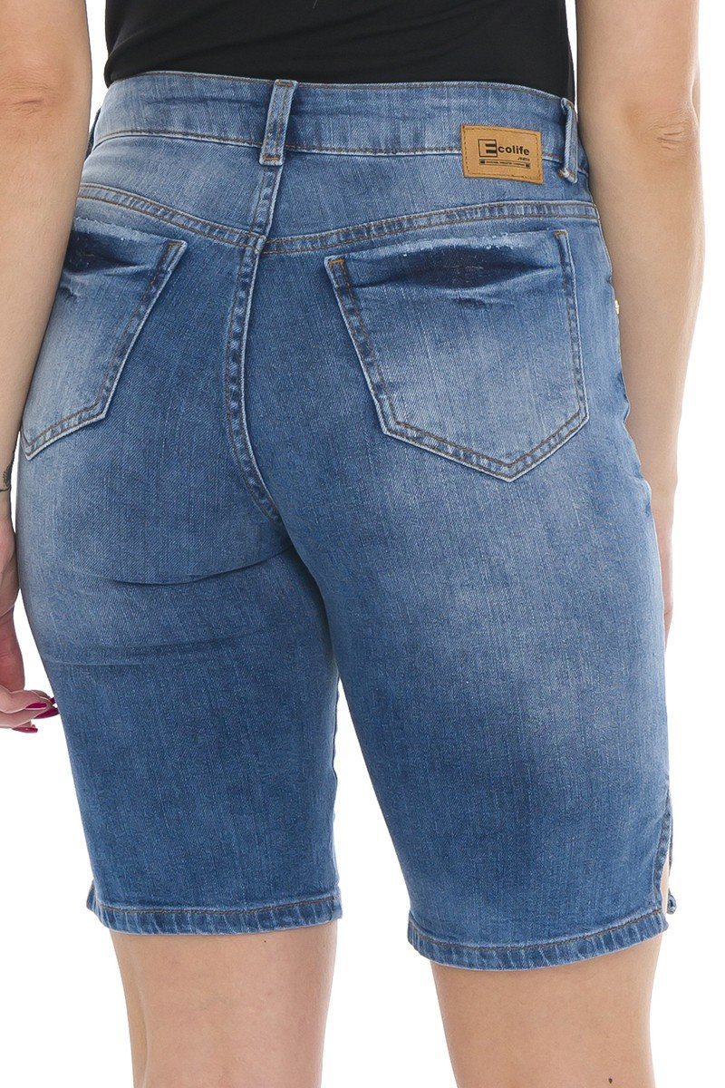 Bermuda jeans feminina hotsell 2019