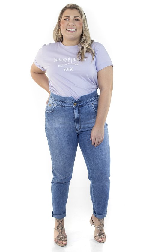 Calça Jeans Mom Plus Size-1121AR00
