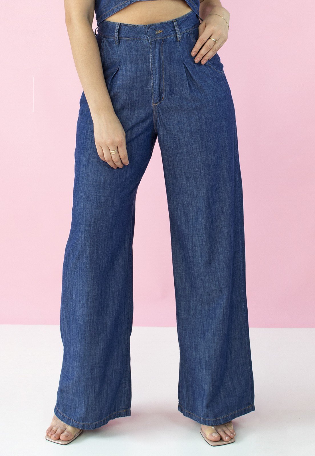 Calça jeans feminina store molinha