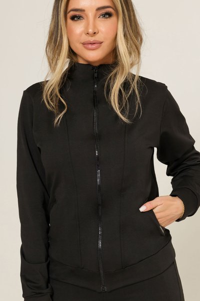 01 casaco feminino multiplex termico com ziper