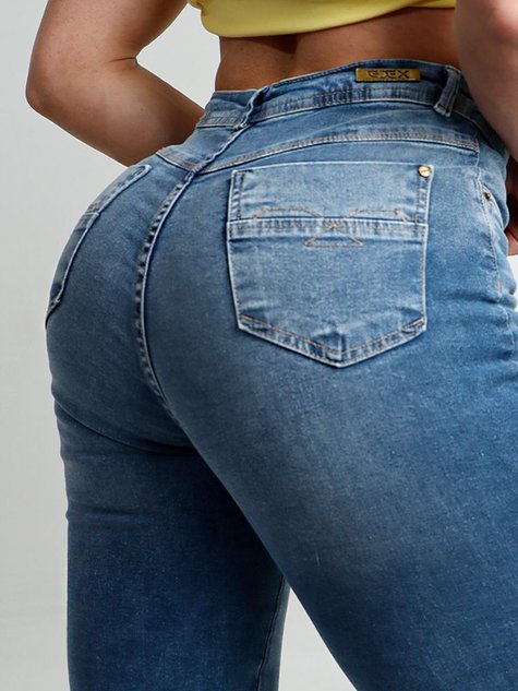 A famosa calça jeans levanta bumbum!😍😊 - Water Luxe Jeans