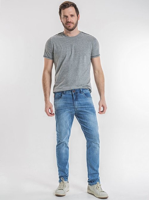 Calça Masculina Diferenciada Azul