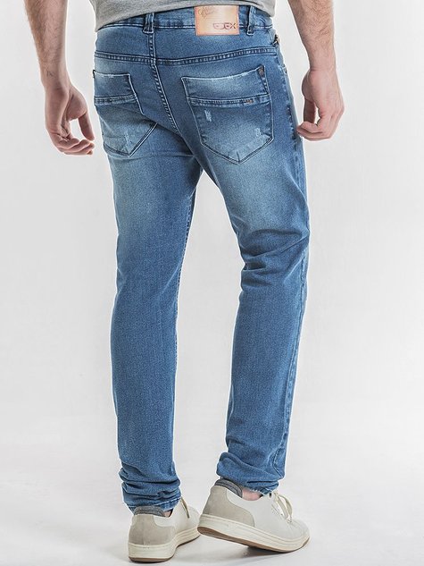 Calça masculina super sales skinny