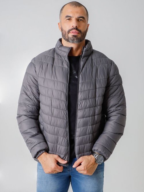 JAQUETA MASCULINA MOLETOM GOLA O