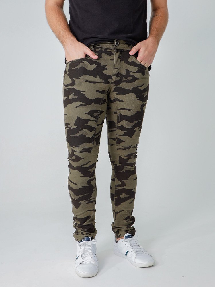 Calça masculina jogger estampada hot sale camuflada