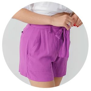 shorts feminino viscose rosa copia