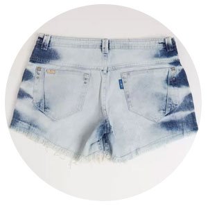 design kit shorts saia jeans