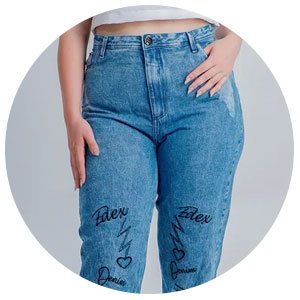kit promocional 2 jeans feminino