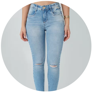 calca feminina jeans modeladora niina style