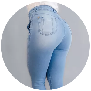 calca jeans feminina capri original edex
