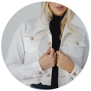 casaco jeans feminino cropped branco
