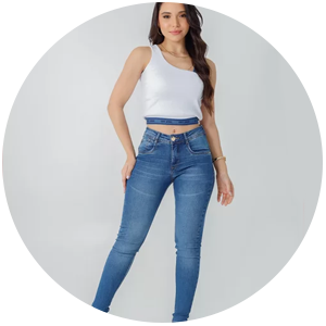 calca feminina jeans levanta bumbum