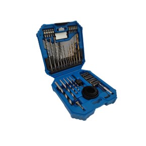 jogo de bits e brocas eos 56 pecas titanium com maleta 05