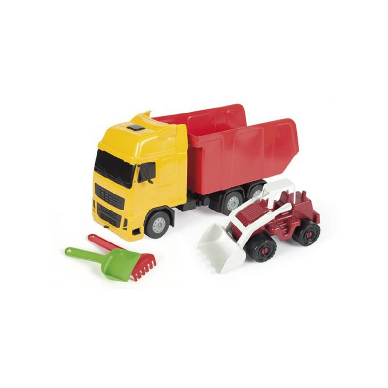 Caminhão Brinquedo Caçamba Basculante oferta presente