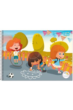 Caderno Brochura Capa Flexível Desenho Sapeca 40 Folhas (Pacote com 20  unidades) - Sortido