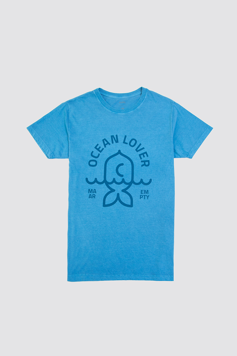 camiseta ocean lover azul