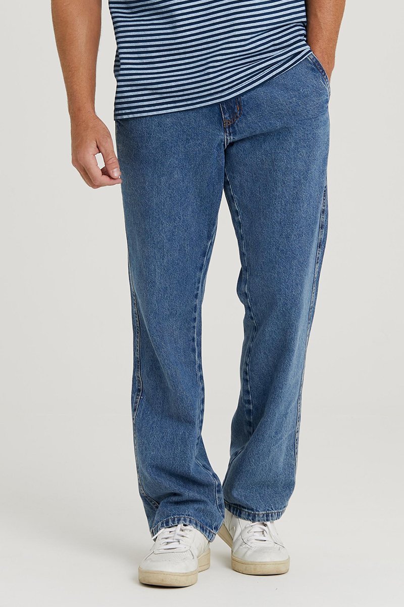 39 calca jeans concept azul