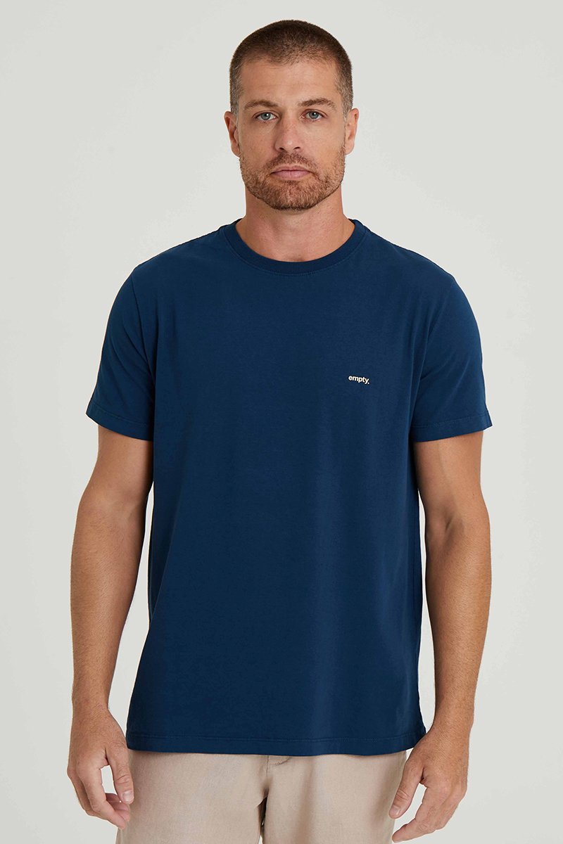 01 camiseta emptyco azul marinho