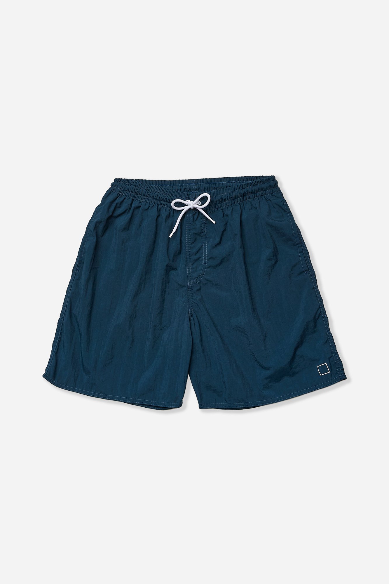 03 shorts poliamida azul marinho