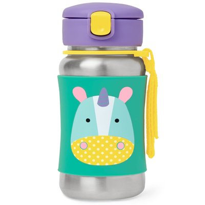 Garrafa Flip Térmica Infantil Lulu Alça Silicone - Bup Baby no Shoptime